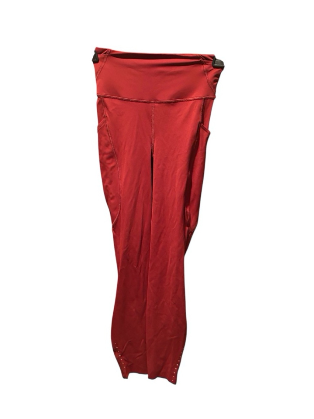 Lululemon Fast and Free High Rise Tight 25" Pockets Red Size 2